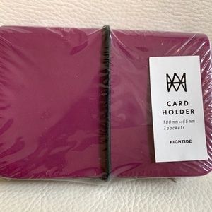 Brand NEW Purple - Card Holder - from Japan